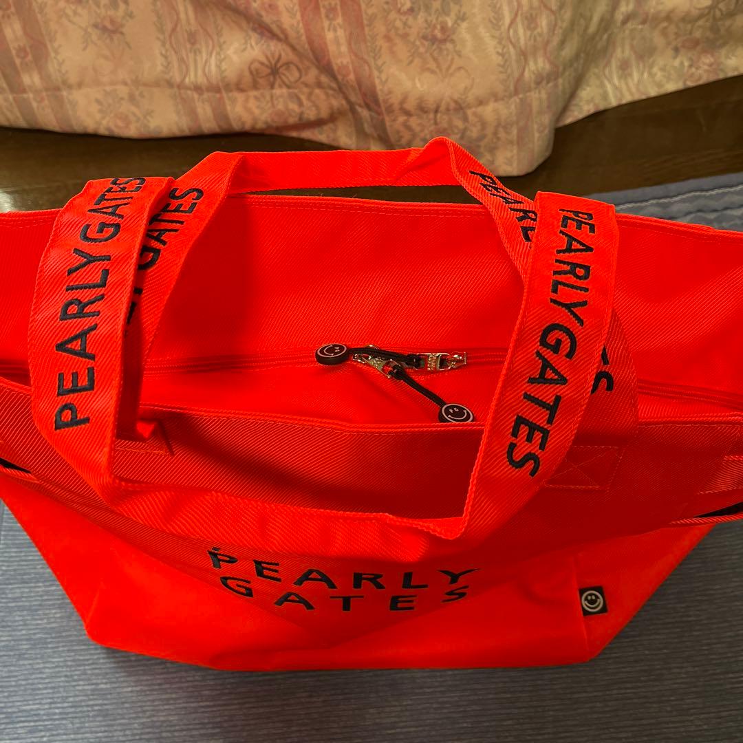 ☆新品☆パーリーゲイツ ロッカーバック☆サーモンピンク【正規品】44-3