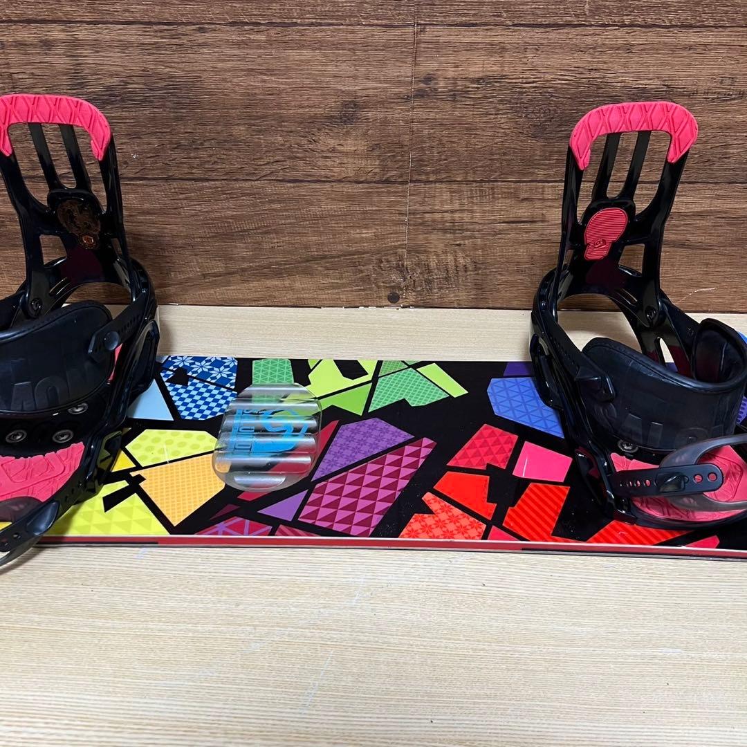 美品　SALOMON サロモン　メンズ　スノーボード　4点セット 154cm