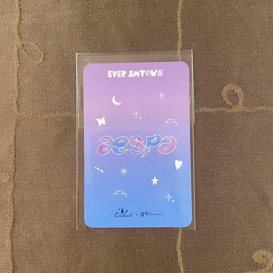 aespa カリナ everland トレカ Tシャツトレカ
