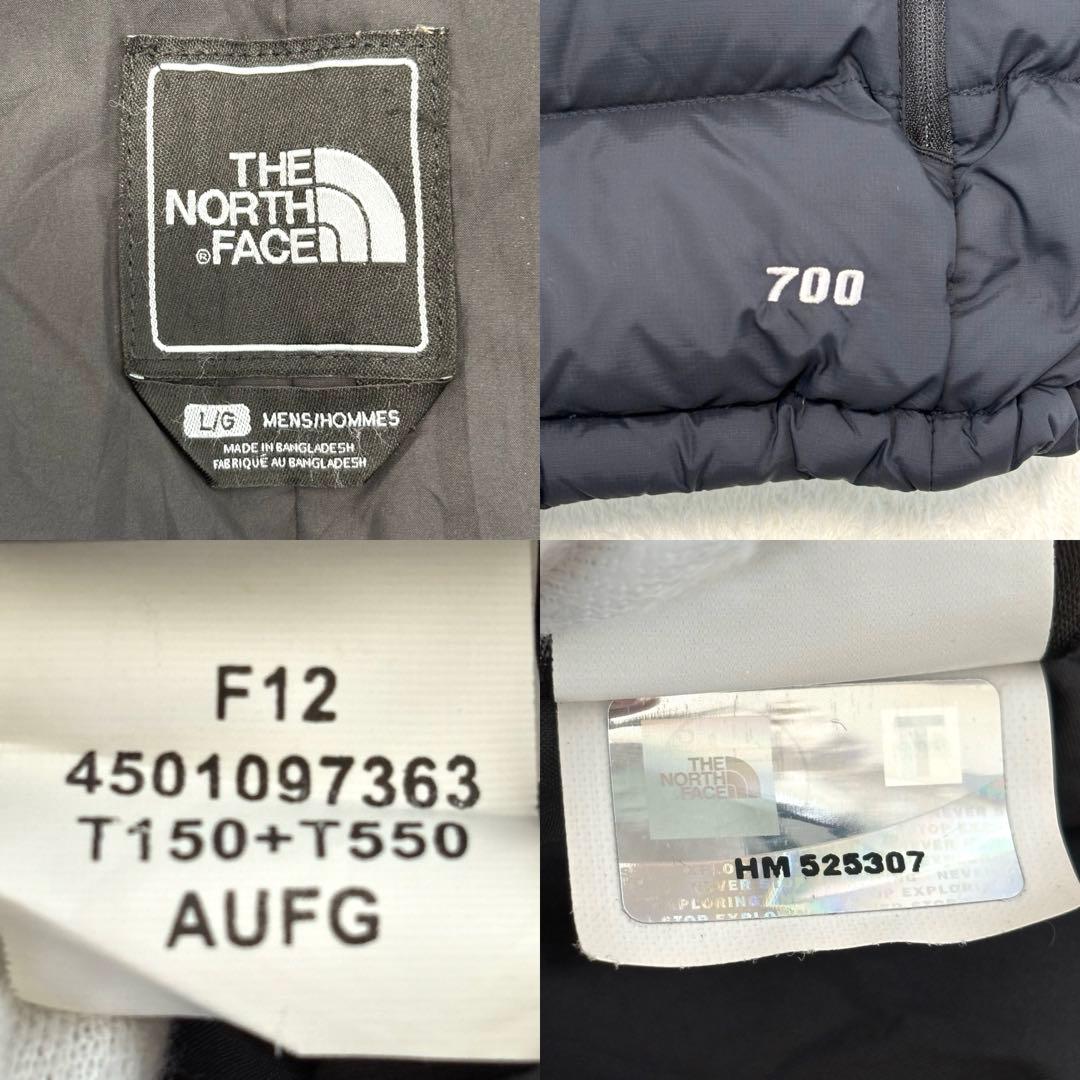THE NORTH FACE ヌプシ ダウンベスト 700フィルパワー L 黒