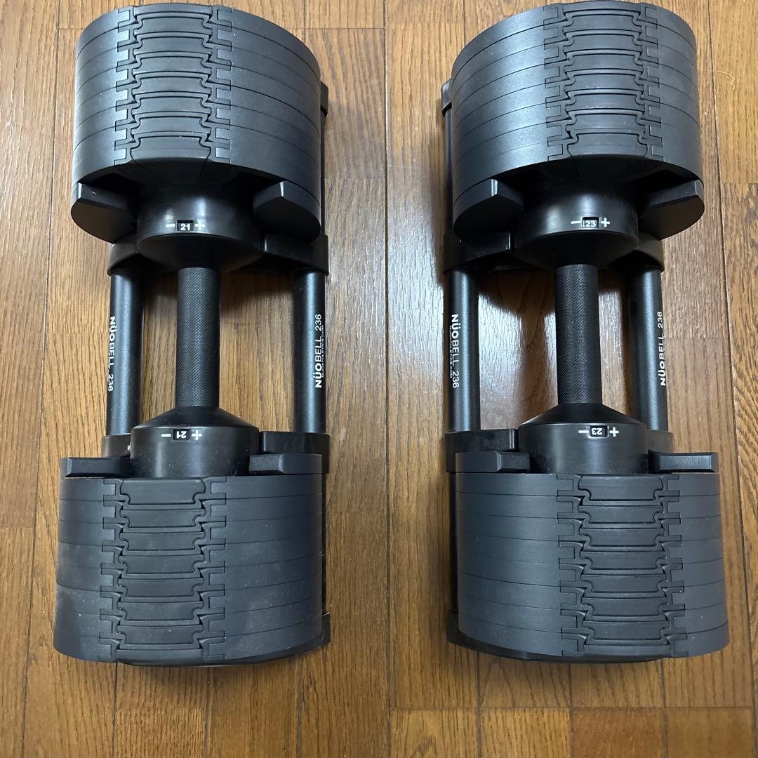 FLEXBELL NUOBELL モーションズ 36kg オールブラック 2個