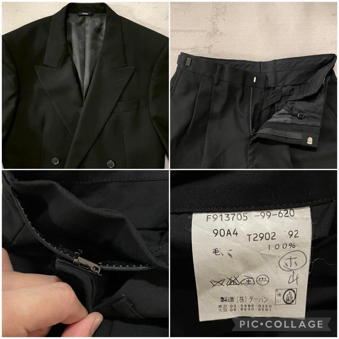 超美品 DURBAN ダブル スーツ セットアップ 形最高