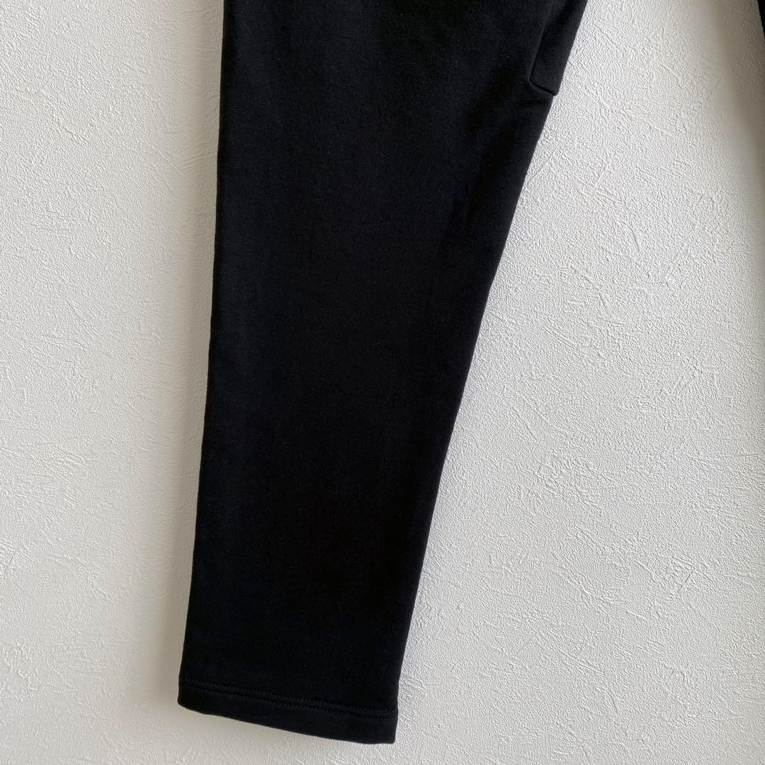 1PIU1UGUALE3 RELAX サークルロゴパデッドパンツ ブラック　M