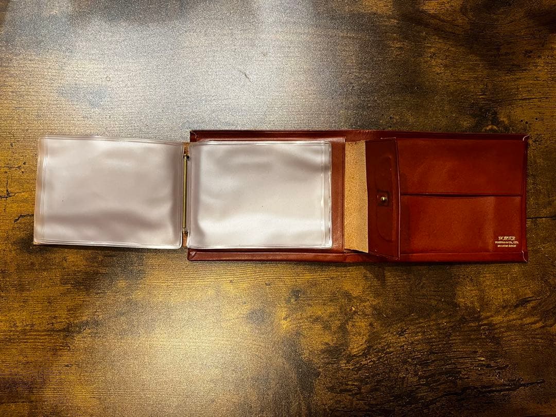PORTER FOLDシリーズ　二つ折り財布 ブラウン