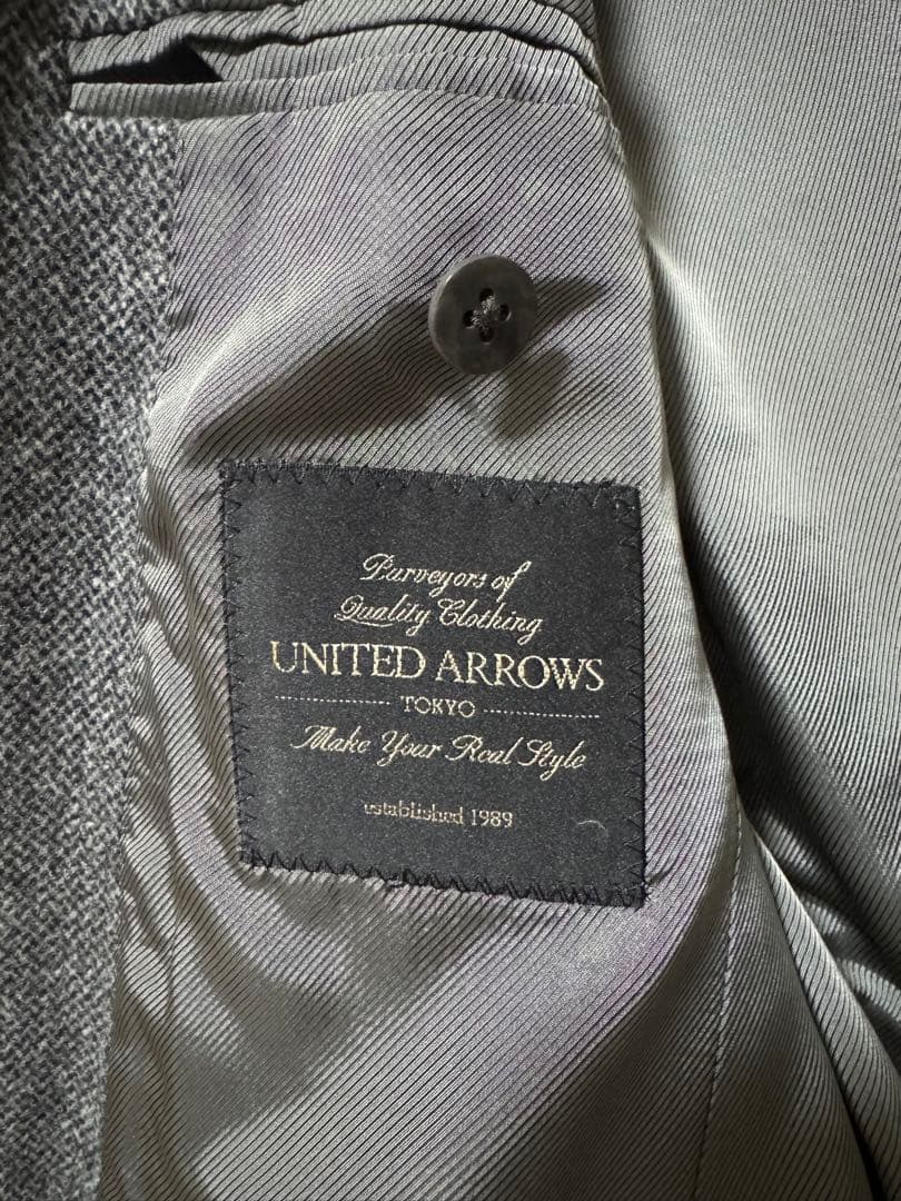 【UNITED ARROWS】チェスターコート グレー