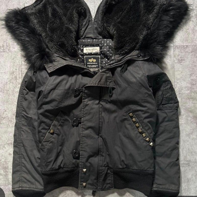 超希少　vanquish×alpha n2-b n2b flight jkt