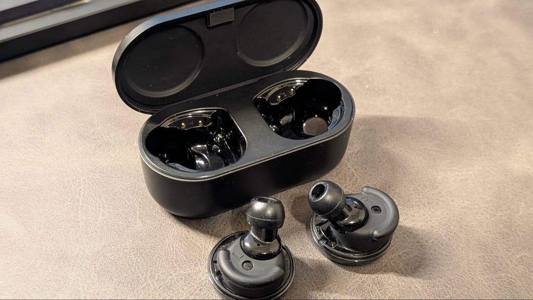 デノン Denon イヤホン PerL Pro AH-C15PL ブラック　美品