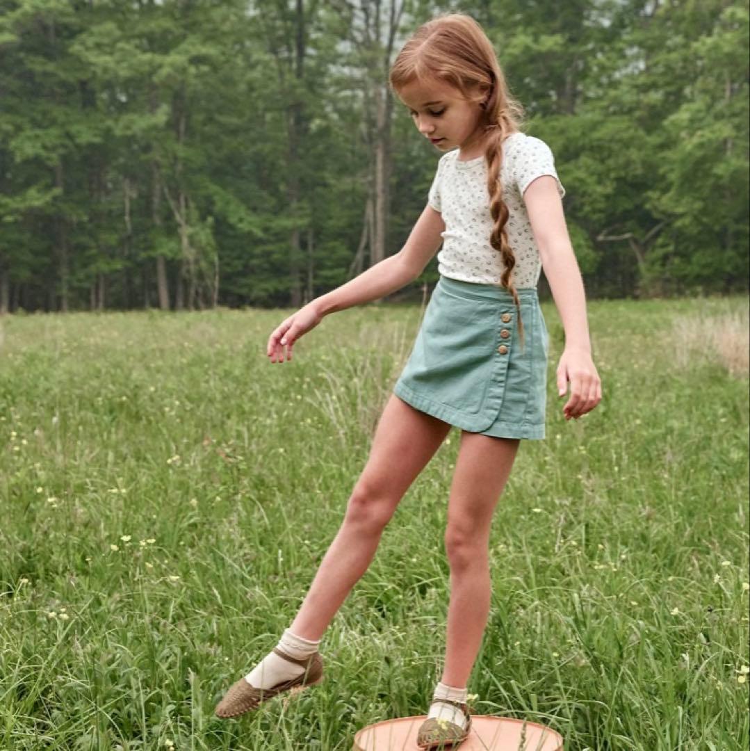 極美品　soor ploom olive skort 4y