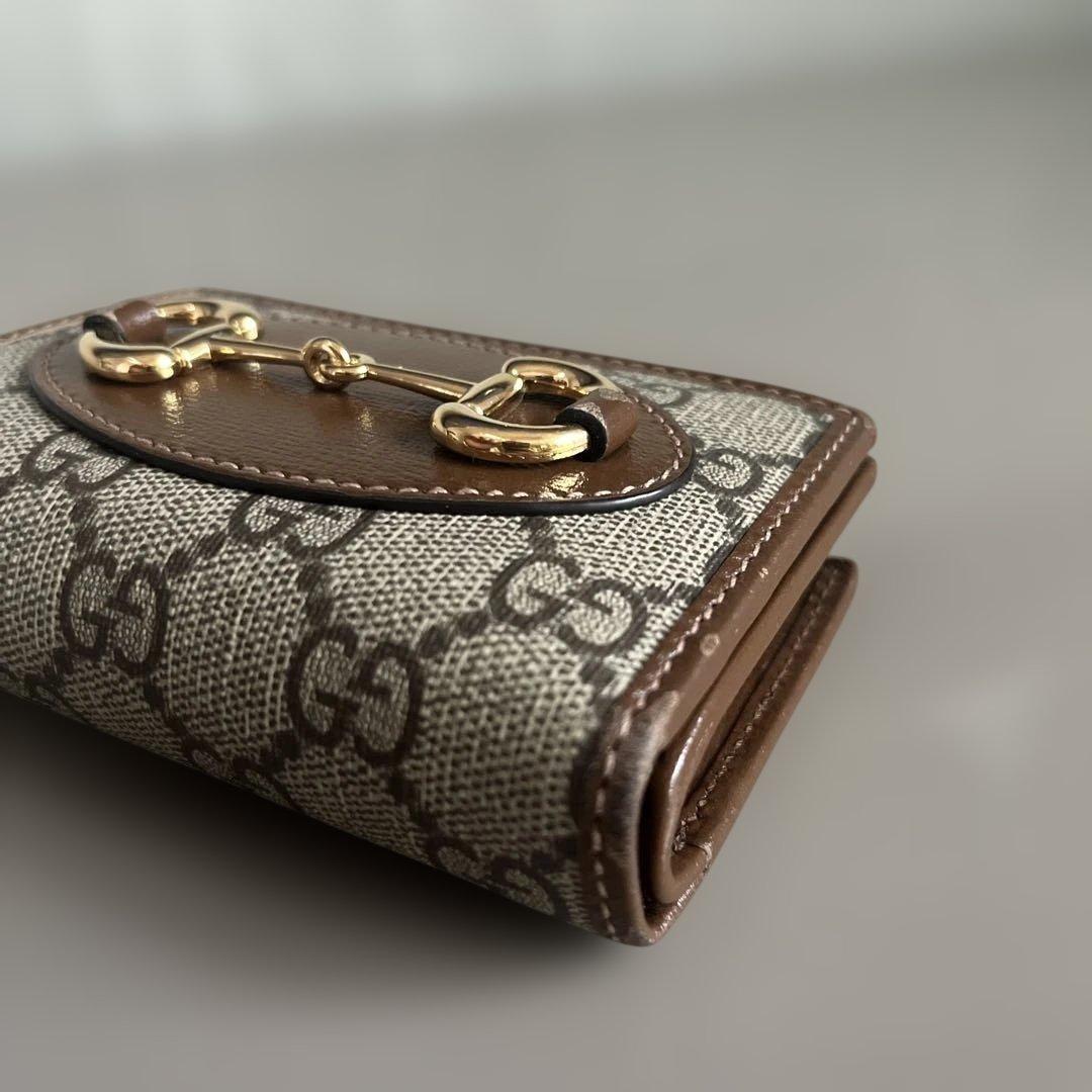 GUCCI 二つ折り財布 モノグラム