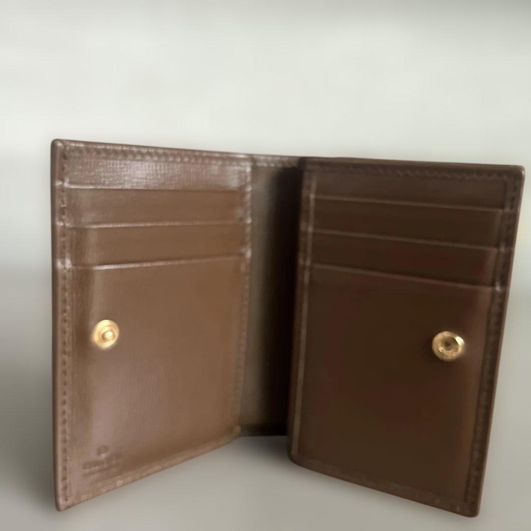 GUCCI 二つ折り財布 モノグラム