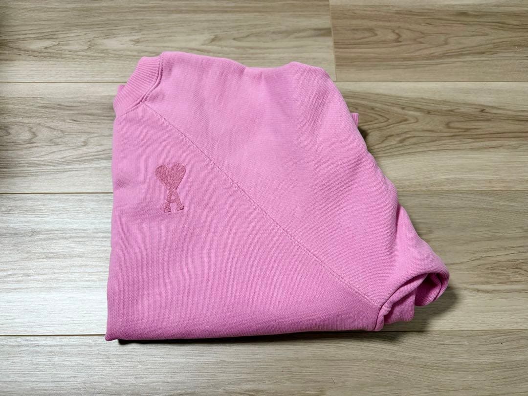 AMI Paris 男女兼用 ピンク スウェット