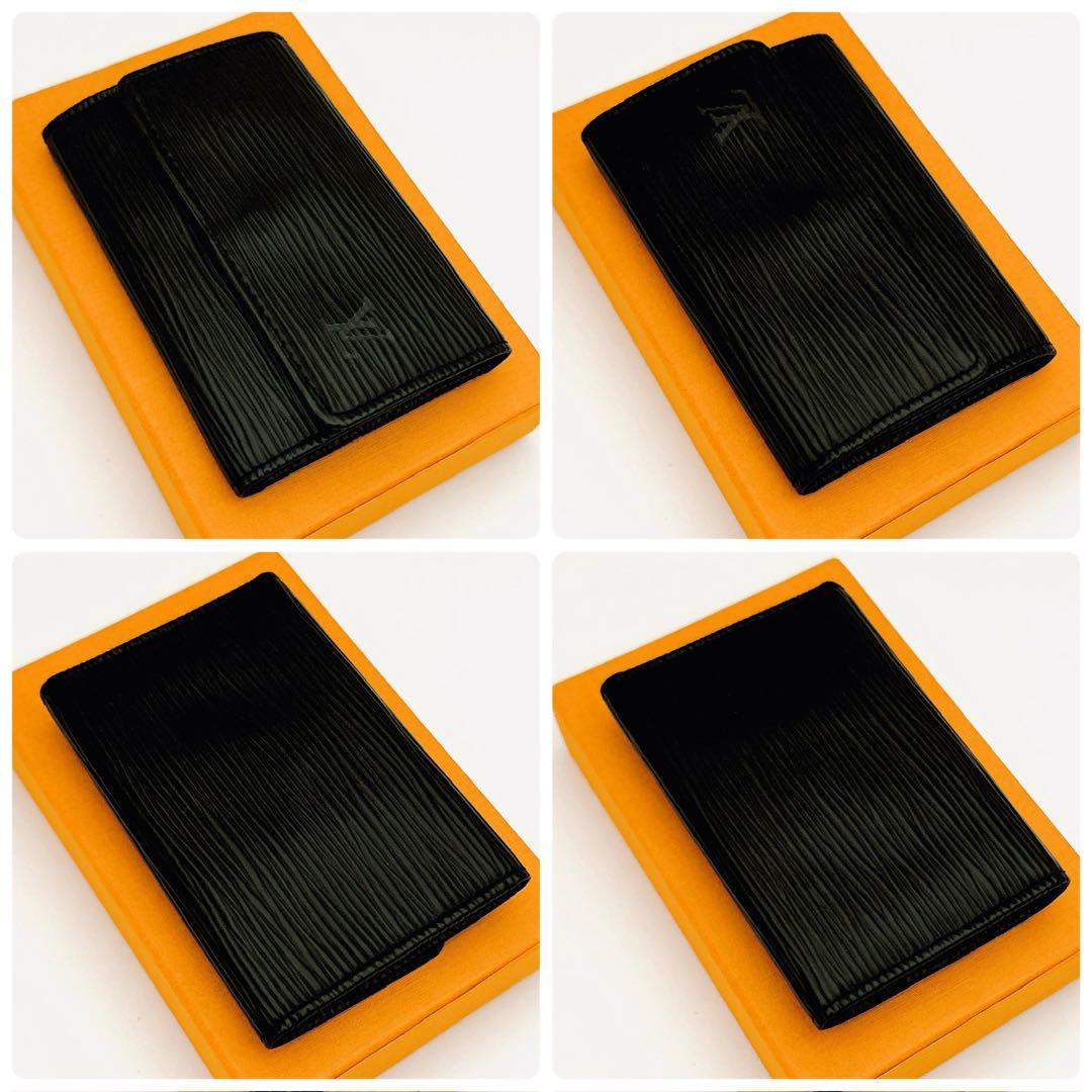 ルイヴィトン　エピ　ミュルティクレ　6連　キーケース　ブラック　黒　ノワール