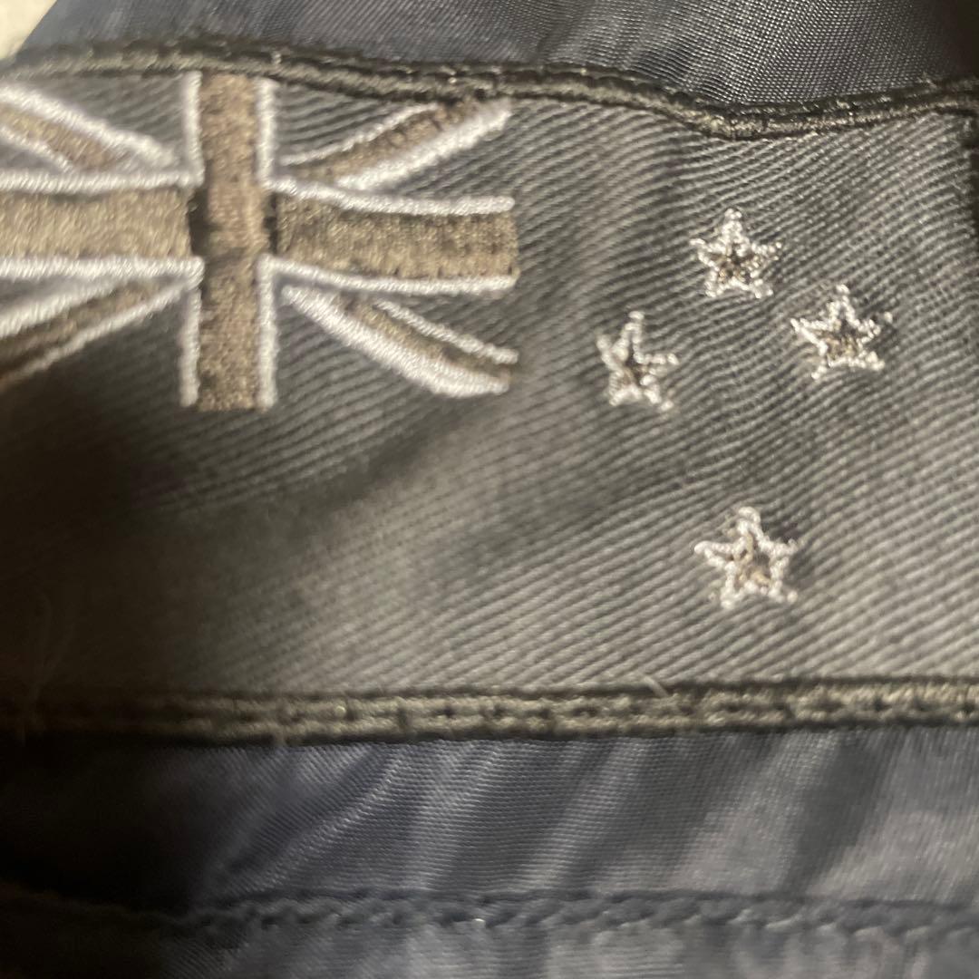 CANterbury MA-1ジャケット ネイビー　肉厚　希少