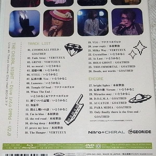 ミュージック THE CHiRAL NIGHT Dive intoDMMd V1.1/V2.0