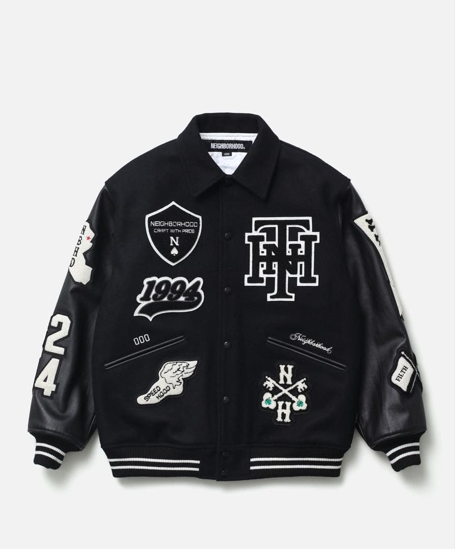 NEIGHBORHOOD スタジャン XL ネイバーフッド　stadiumjk