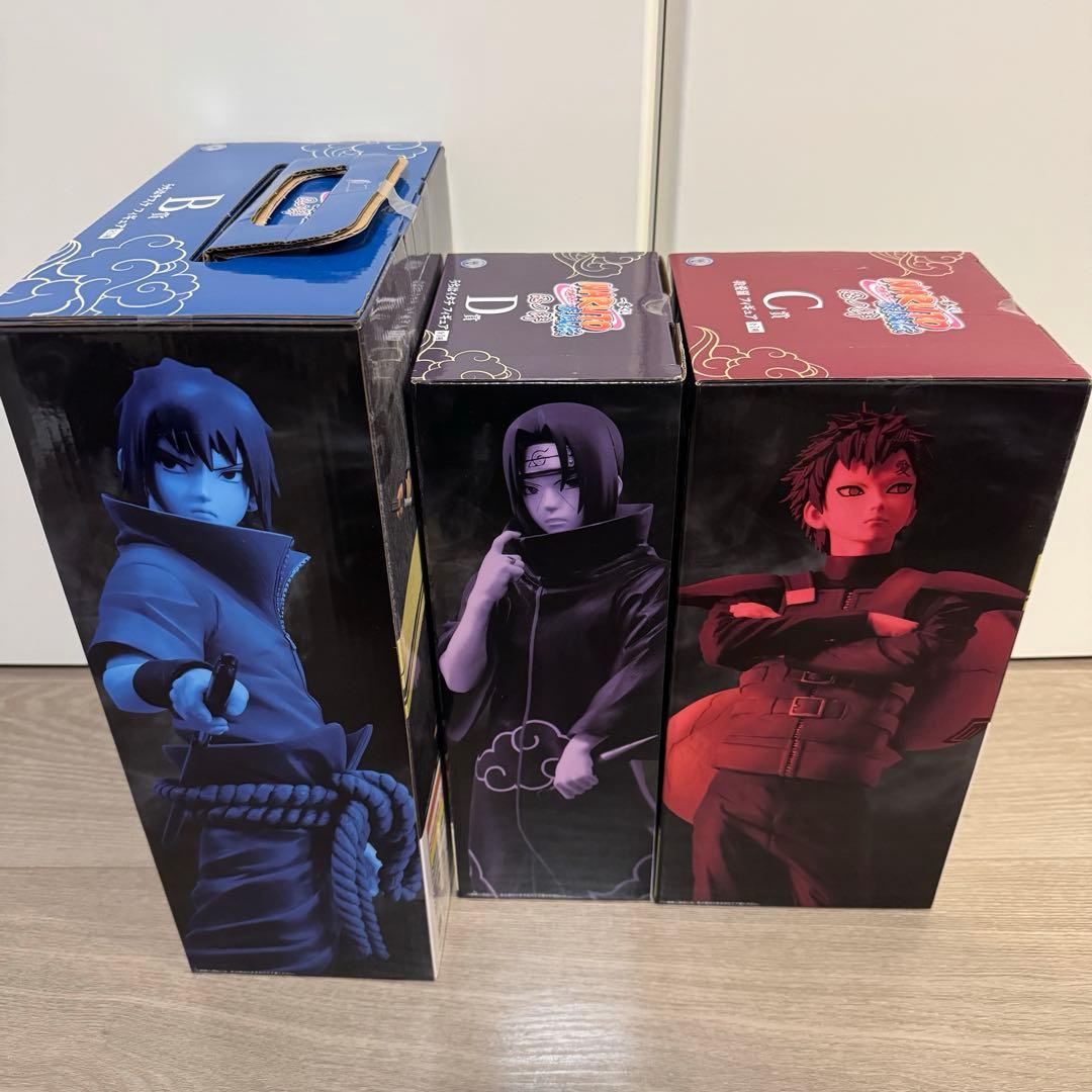 NARUTO 一番くじ フィギュア イタチ 我愛羅 新品未開封