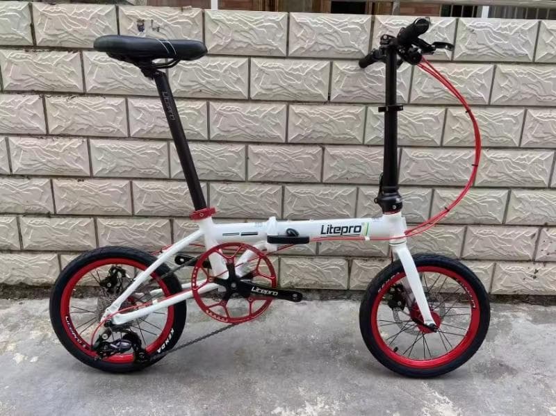 Masa 16インチ305　折り畳み自転車アルミフレーム　ディスクブレーキ