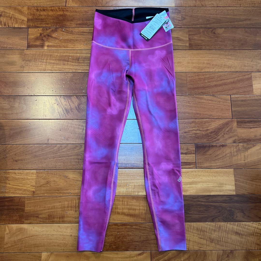 No.4820 MIZUNO ミズノ タイツ ブラック ピンク XL レギンス