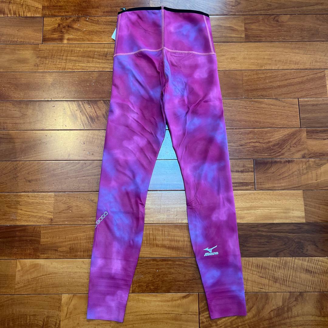 No.4820 MIZUNO ミズノ タイツ ブラック ピンク XL レギンス