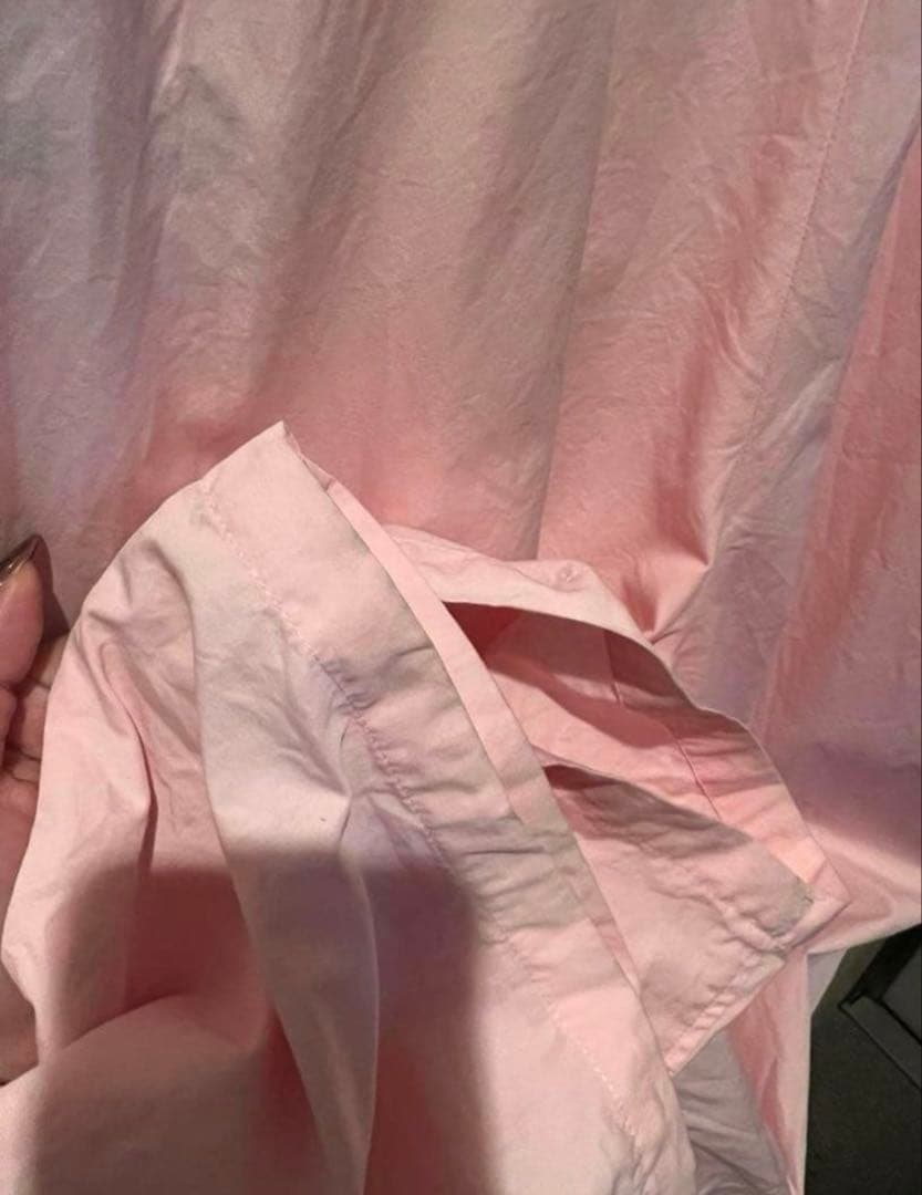 6(ROKU) ピンク　サロペット