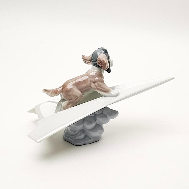 ⭐️極美品・純正箱付きリヤドロ LLADRÓ 可愛いパイロット 01006665