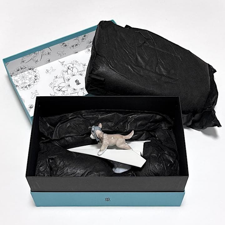 ⭐️極美品・純正箱付きリヤドロ LLADRÓ 可愛いパイロット 01006665