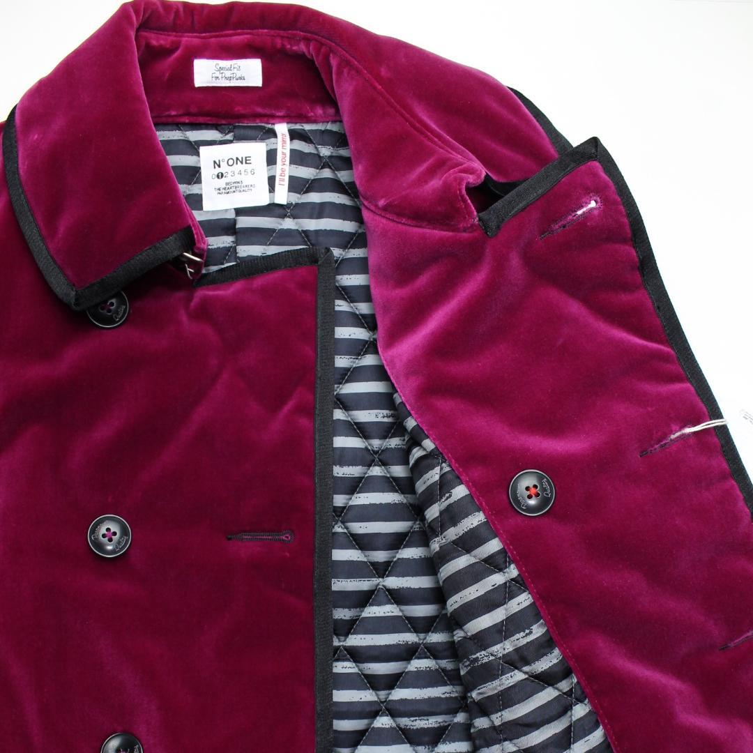 BEDWIN 新品 ポントリオ社製ベルベット Pコート 1