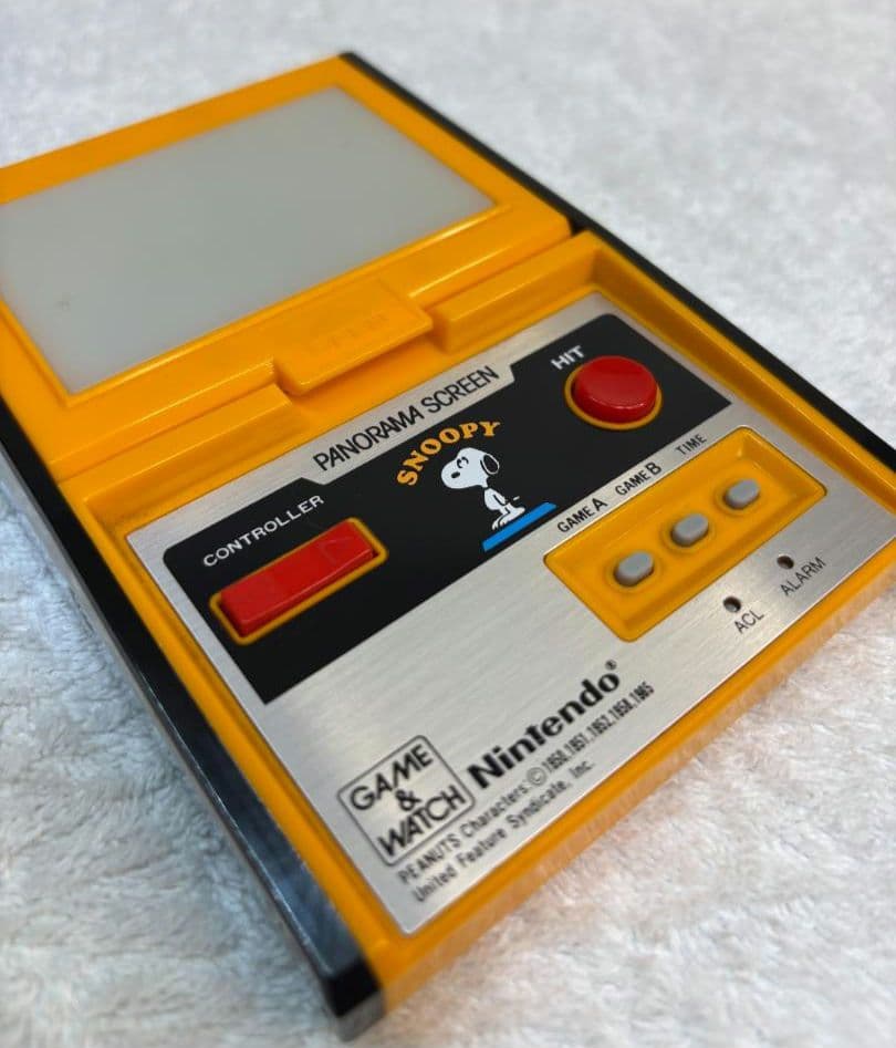 ゲームウォッチ スヌーピー SNOOPY 任天堂 パノラマスクリーン
