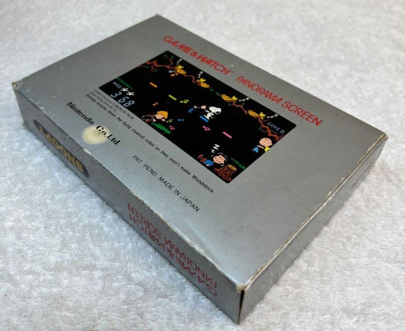 ゲームウォッチ スヌーピー SNOOPY 任天堂 パノラマスクリーン