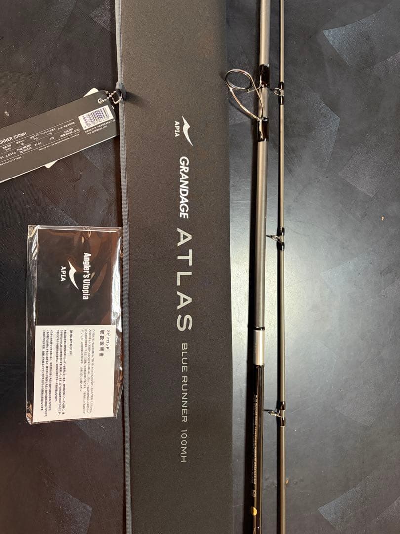 送料込　APIA グランデージアトラスブルーランナー100MH