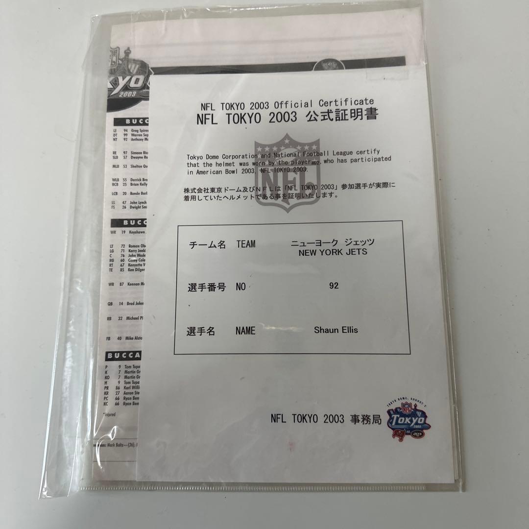 【NFL実使用】ニューヨークジェッツヘルメット