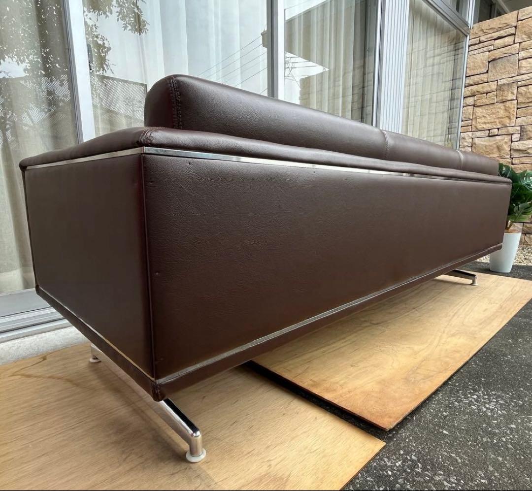 ヴィンテージ　モダン3Sソファ　三人掛け　ミッドセンチュリー　レトロモダン　美品