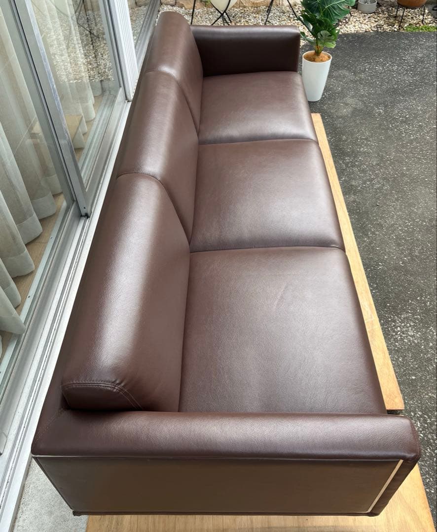 ヴィンテージ　モダン3Sソファ　三人掛け　ミッドセンチュリー　レトロモダン　美品