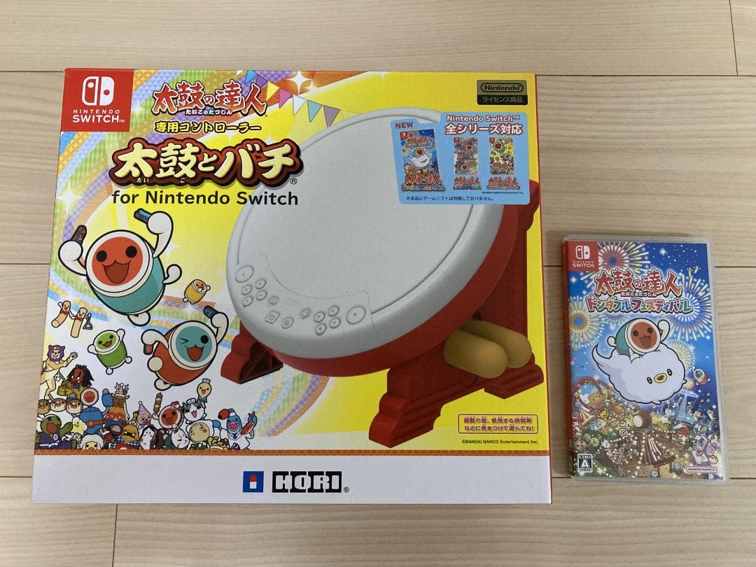 太鼓の達人 太鼓＋ソフトセット for Nintendo Switch