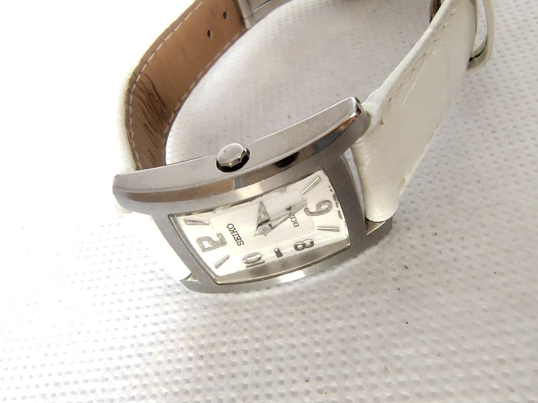 【ベルト未使用、美品、希少】SEIKO セイコー　エクセリーヌ　白蝶貝ダイヤル