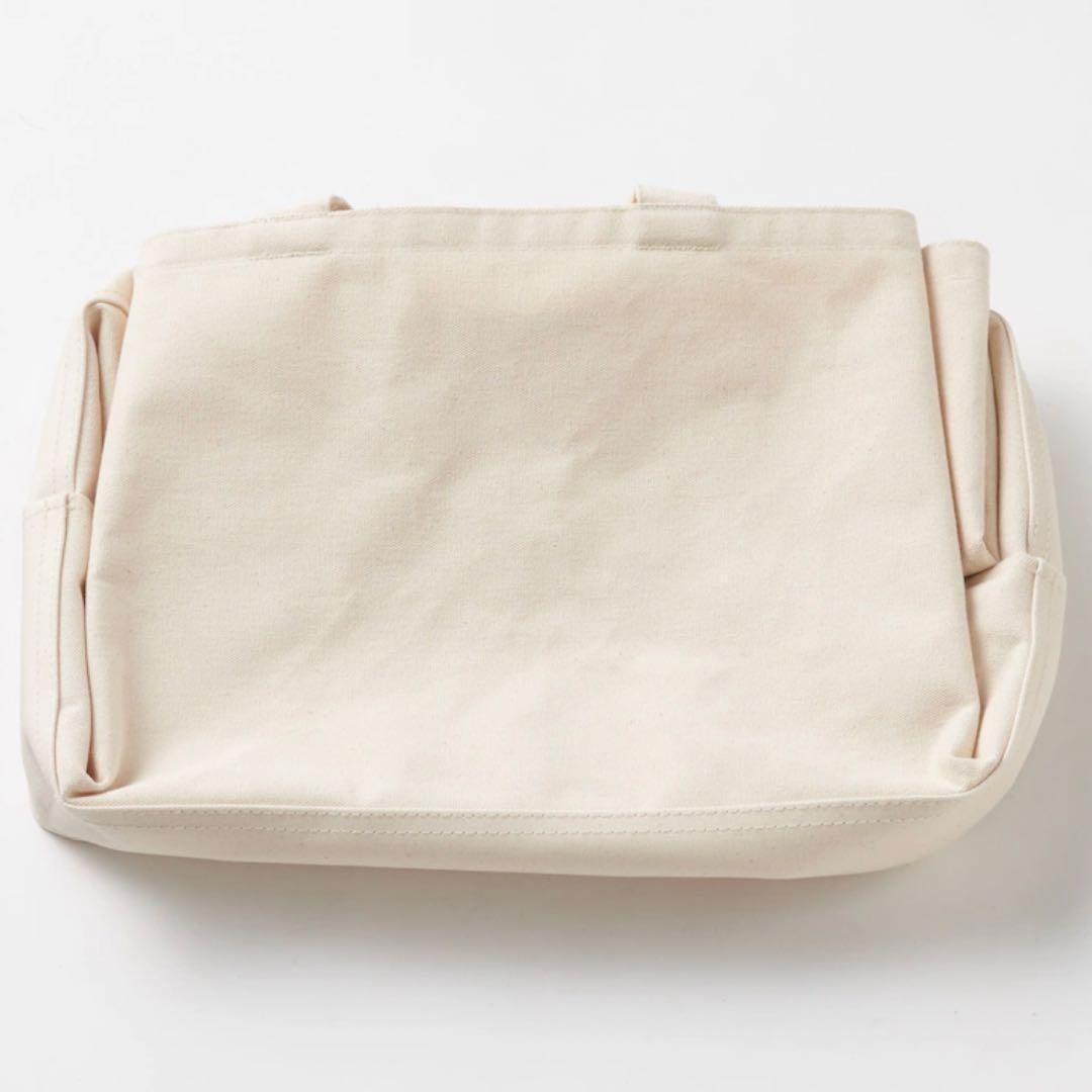 【廃盤品】無印良品　持ち手付き帆布長方形バスケット　深　2個セット