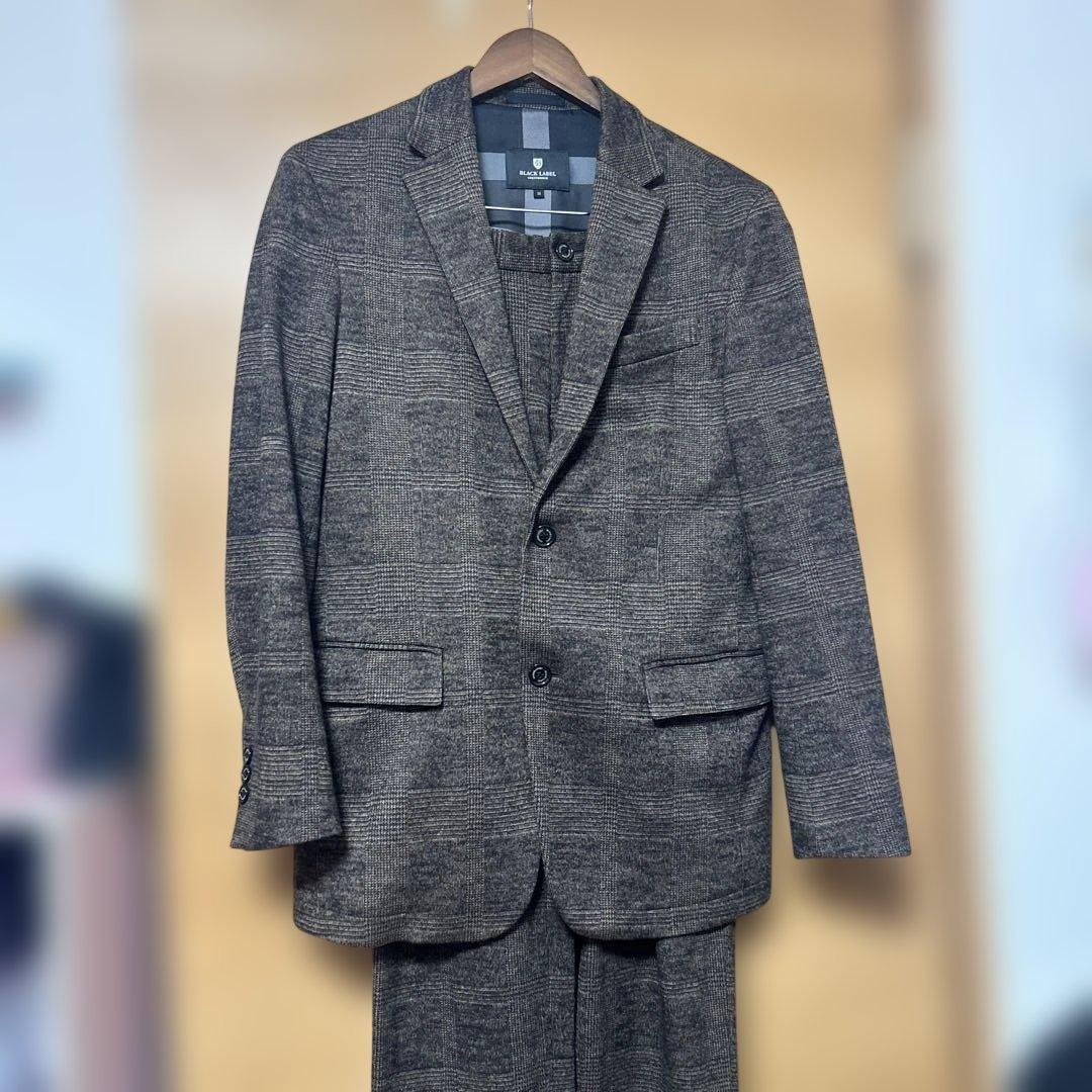 ブラックレーベル クレストブリッジ テーラードジャケット セットアップ ウール