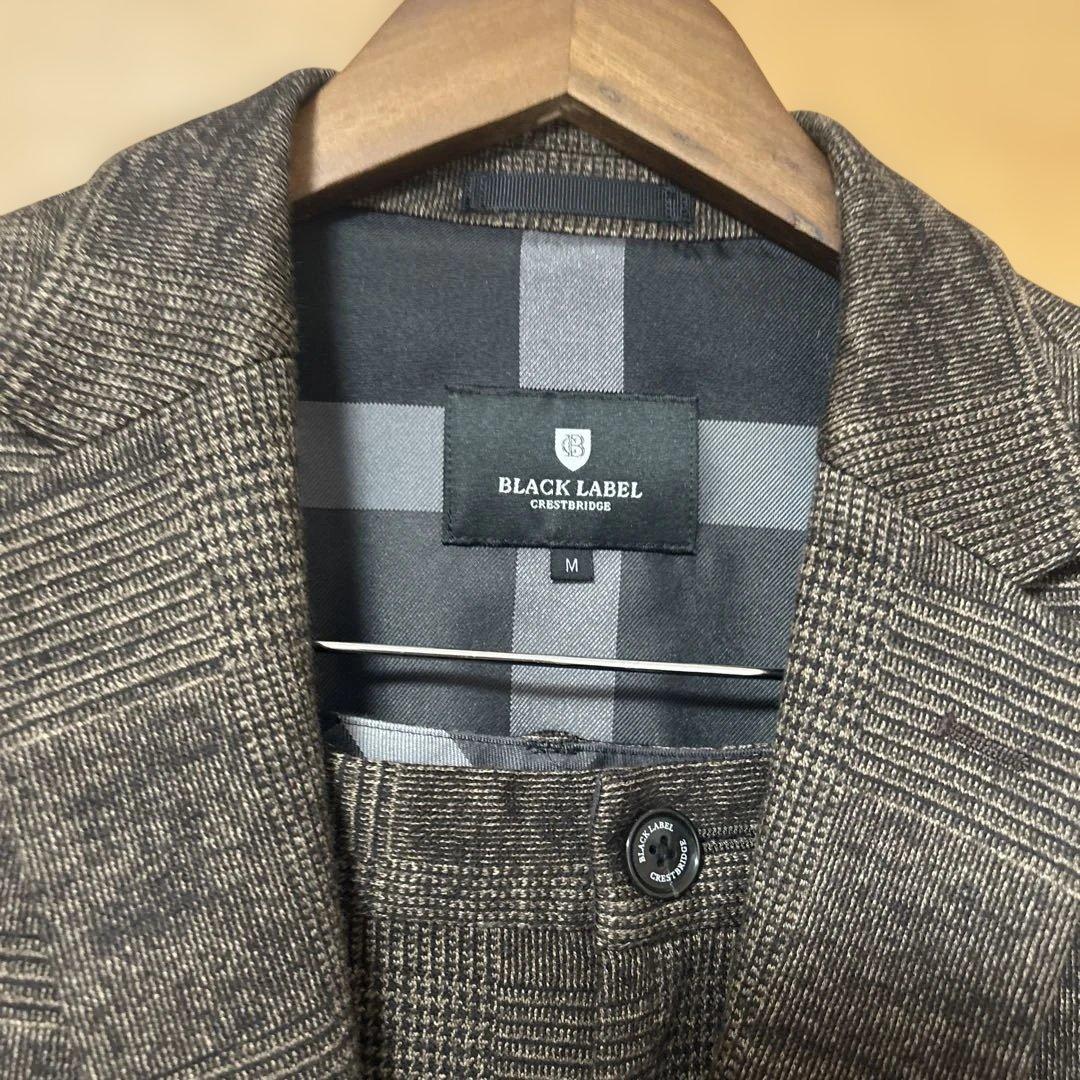 ブラックレーベル クレストブリッジ テーラードジャケット セットアップ ウール