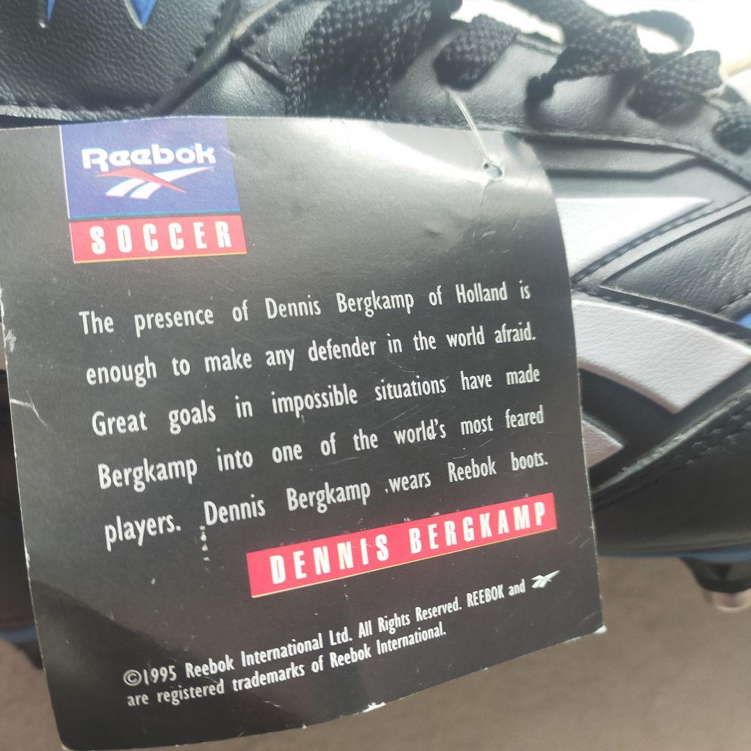 【90s 未使用タグ付】 Reebok デニス・ベルカンプ スパイク 26.5