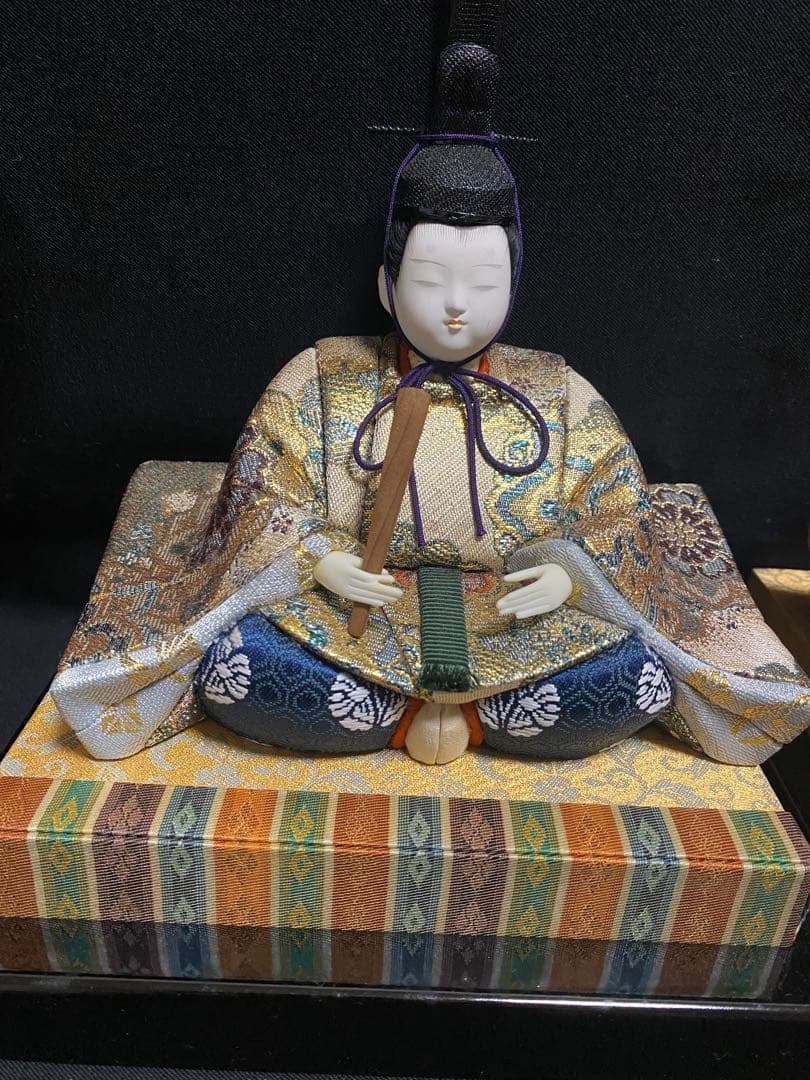 雛人形　柿沼東光作　江戸木目込