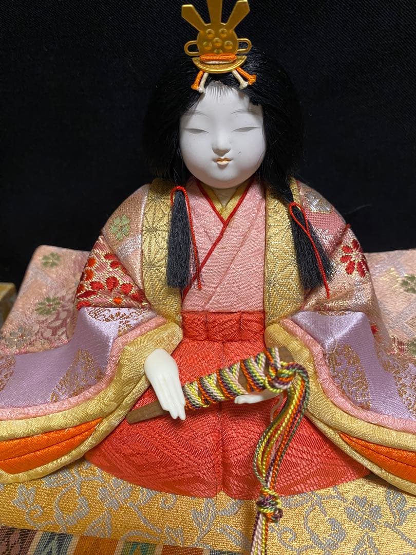 雛人形　柿沼東光作　江戸木目込
