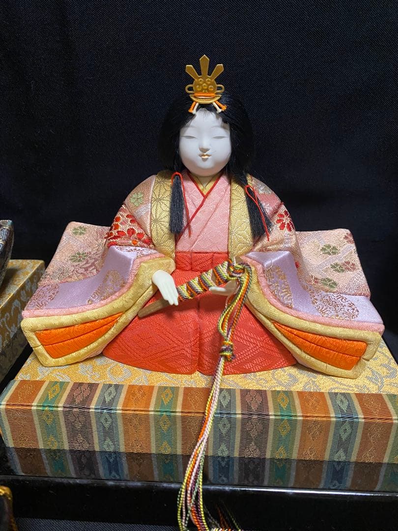 雛人形　柿沼東光作　江戸木目込