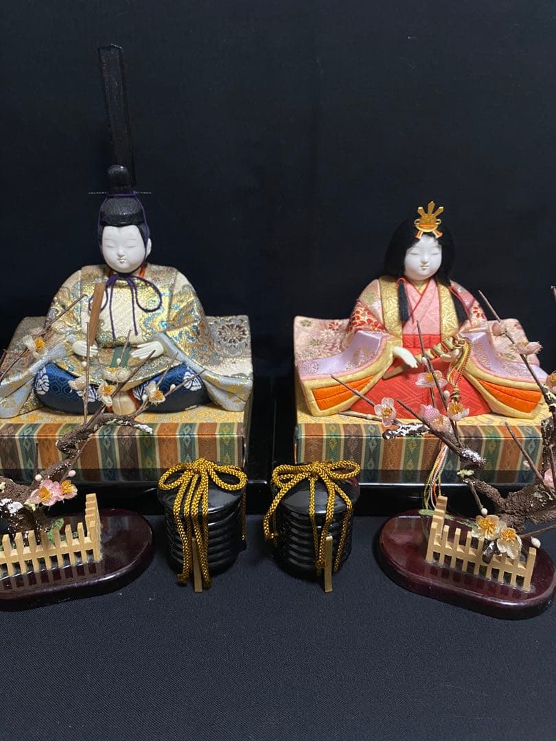 雛人形　柿沼東光作　江戸木目込