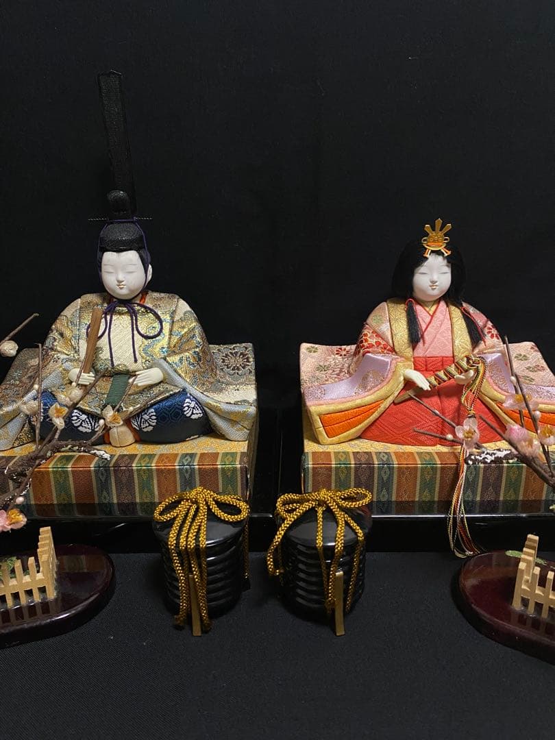 雛人形　柿沼東光作　江戸木目込