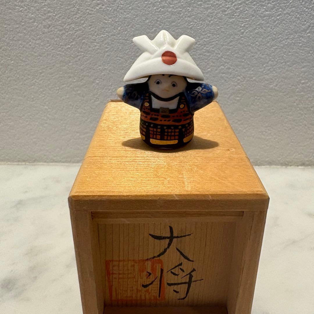 山根康嗣　置物　大将　戌