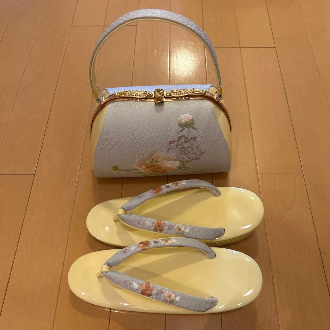 成人式　紗織　バッグ　草履セット