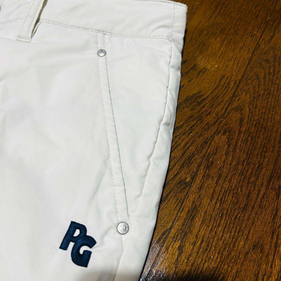 美 PEARLY GATES パーリーゲイツ 中綿パンツ オフホワイト 1(M)