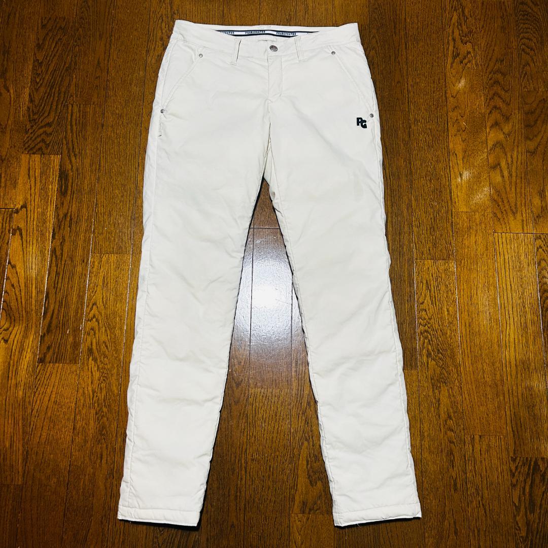 美 PEARLY GATES パーリーゲイツ 中綿パンツ オフホワイト 1(M)