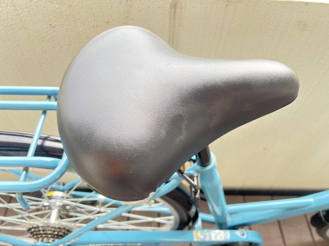 ガクチャリ　ノーパンクシティV２７インチ　シマノ6段変速　引取専用