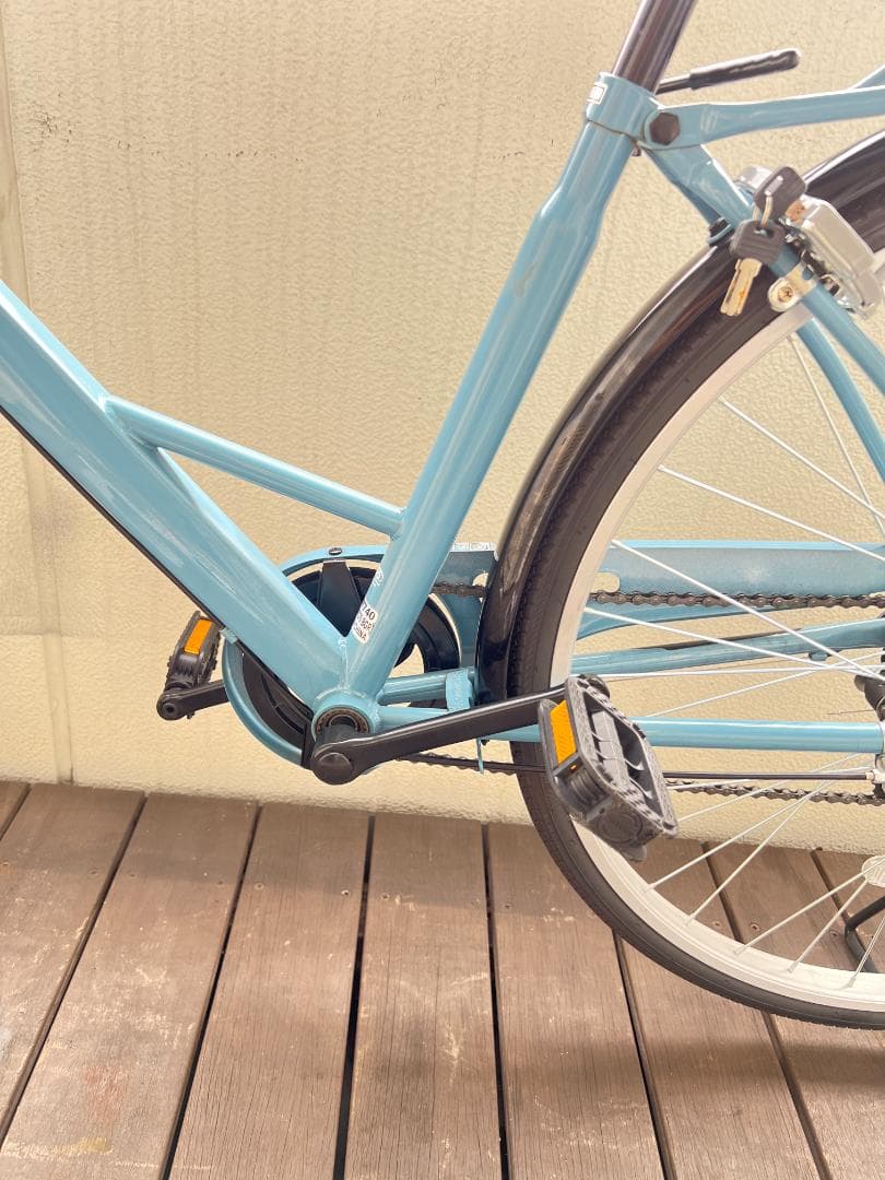 ガクチャリ　ノーパンクシティV２７インチ　シマノ6段変速　引取専用